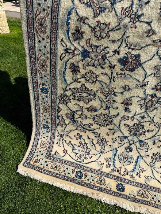Nowy Dywan Perski Kaszmirowy + Jedwab Iran Nain 200x150 sklep 19 tyś