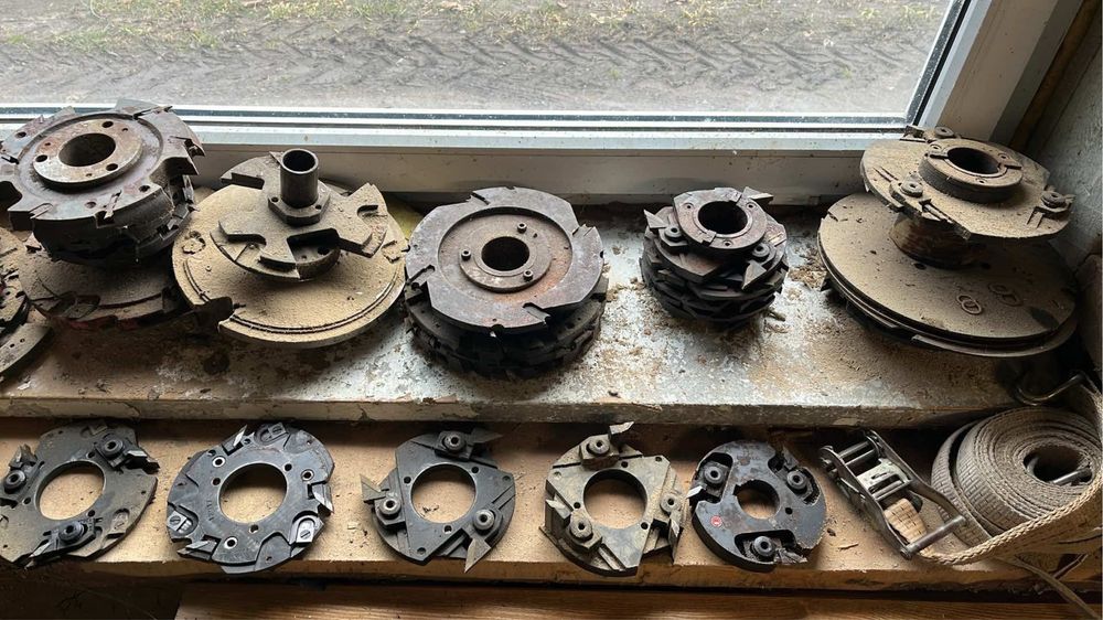 Głowice frezarskie frezy stolarskie do drewna