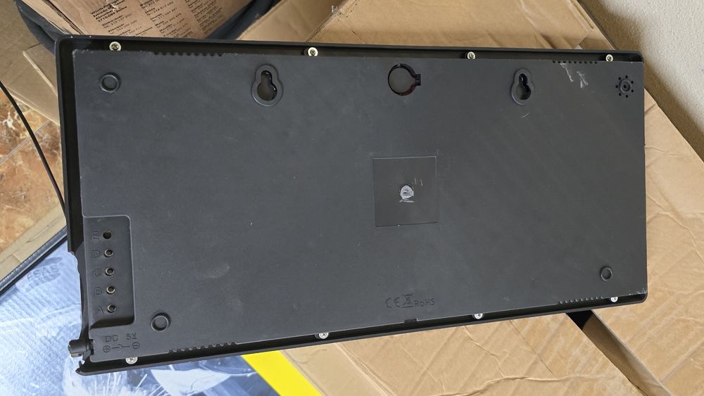 Relogio de parede digital