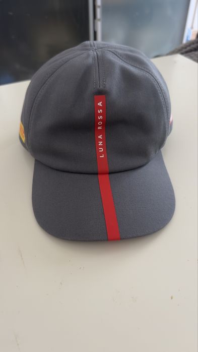 Prada Luna Rossa Grey Pirelli Racing Cap кепка