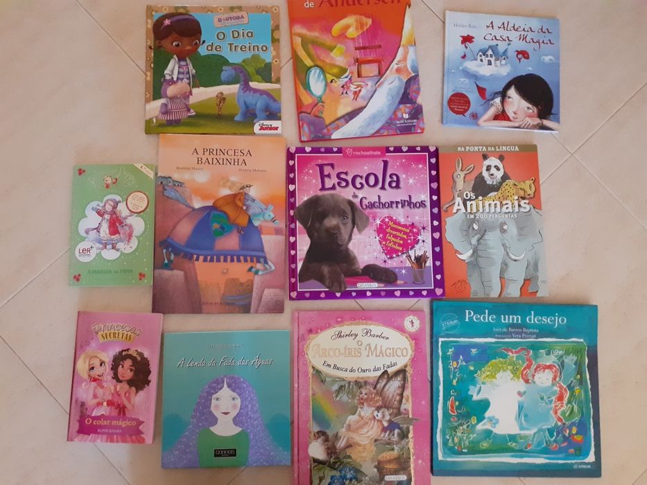 Livros infantis diversos títulos