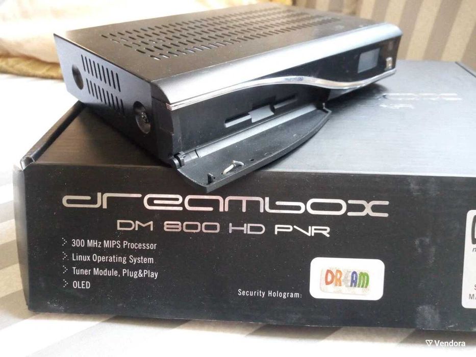 Tuner satelitarny Dreambox dm800 hd pvr,linux,oscam