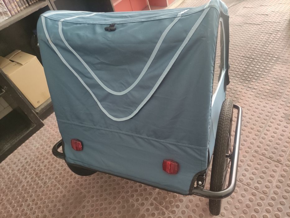 Atrelado para bicicleta para duas crianças modelo Bike Original 2020