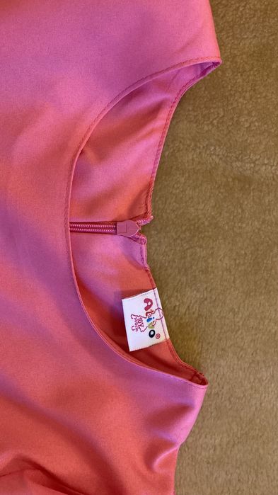 Vestido cor-de-rosa Ativo 10 anos