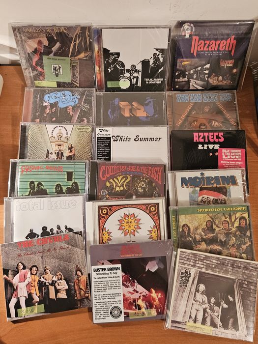 Plyty cd lata 70 80 Cosmic dealer,Aztecs,
itp