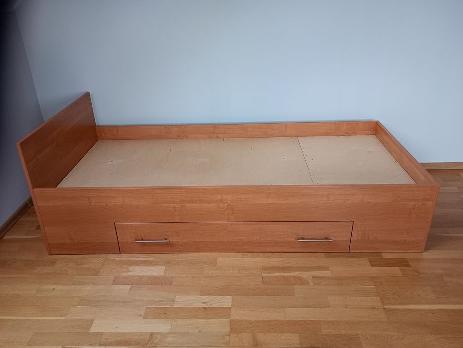 Łóżko 90x200 z wysuwaną szufladą