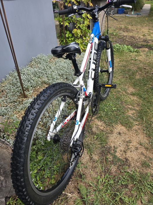 CUBE – firmowy rower górski  – amortyzator przód , koła 24 cale