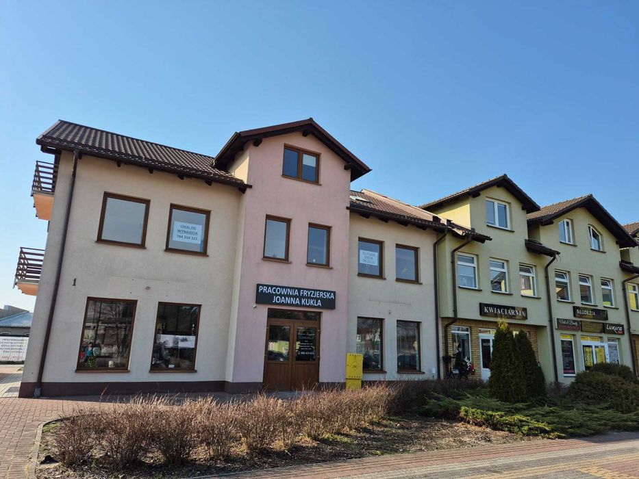Wynajmę lokal oraz mieszkanie w centrum Zblewa