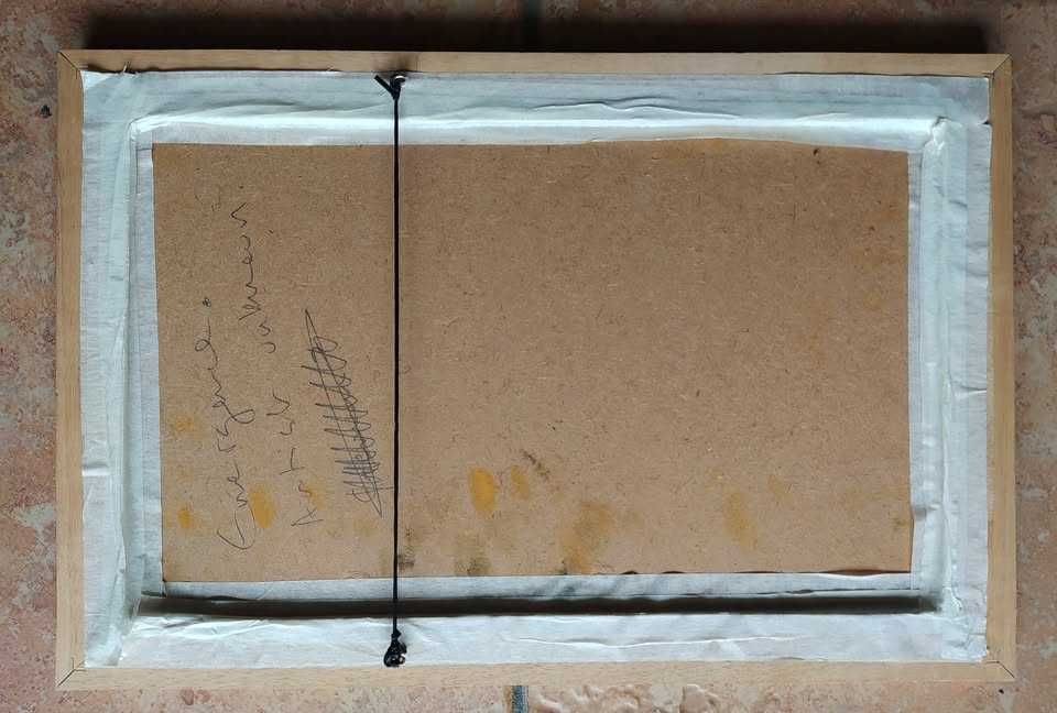 Arte Assinada e Emoldurada