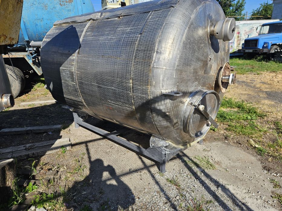 Ємність молочна Я1ОСВ-4, бочка нержавіюча сталь 304, харчова ємність