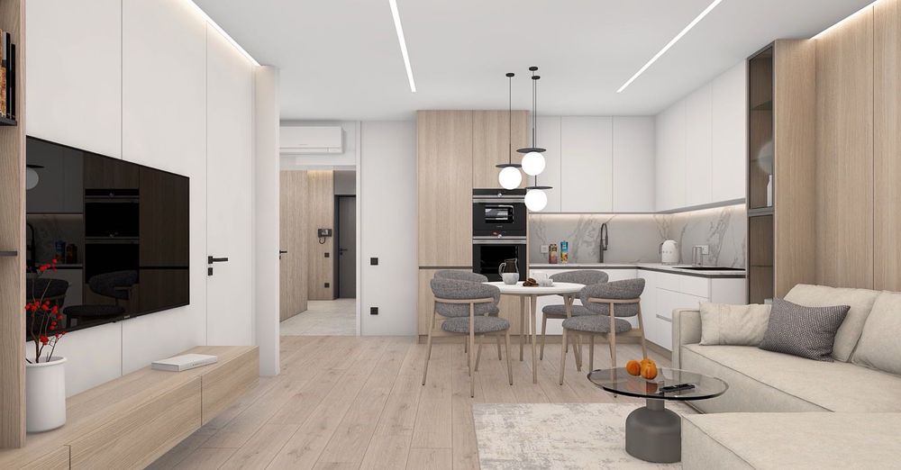 Клубний будинок, квартира з ремонтом