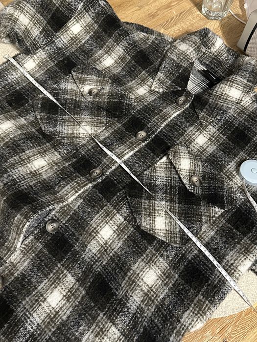Koszulowa kurtka oversize w kratę Vero Moda – rozmiar M