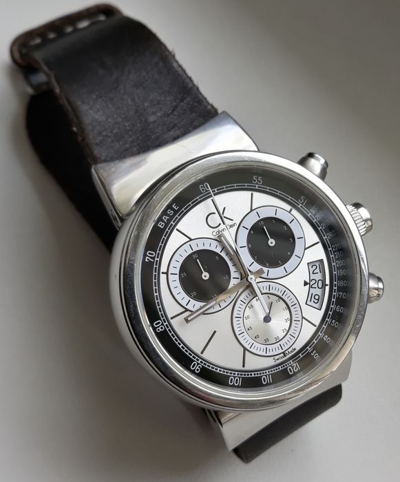 Zegarek męski Calvin Klein Celerity Chronograph Swiss Made eta G10.211