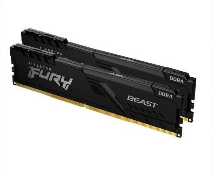 Kingston Fury DDR4 32GB 2x16GB 3200MHz Beast Black