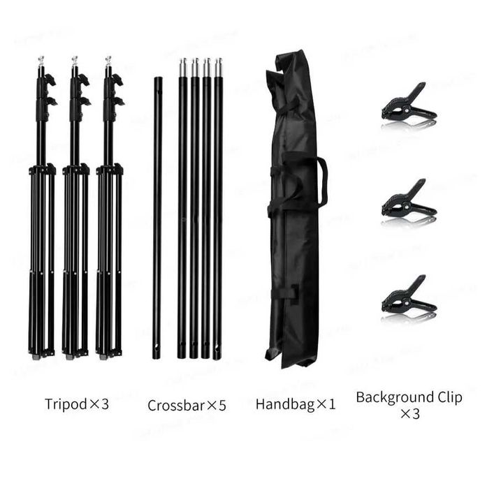 Estrutura XXL para estúdio fotografia e vídeo 3x4m