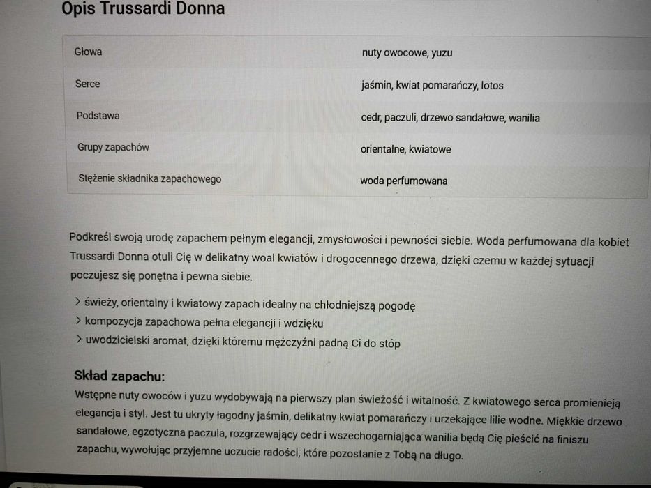 Trussardii Donna Eau de Toilette