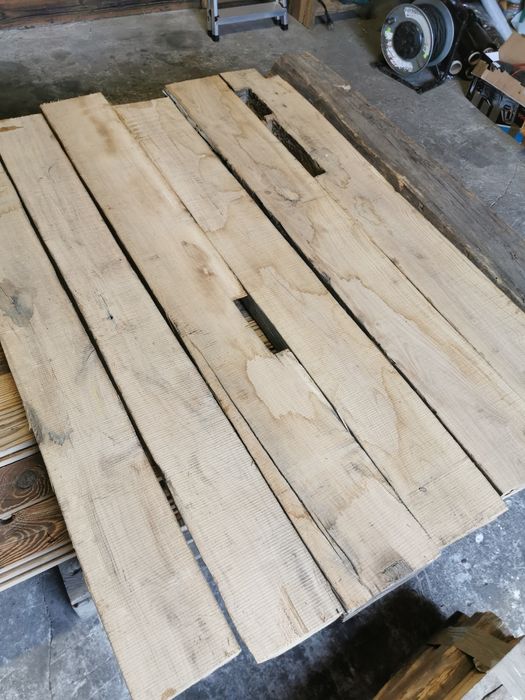 Stary dąb rozbiórkowy deski