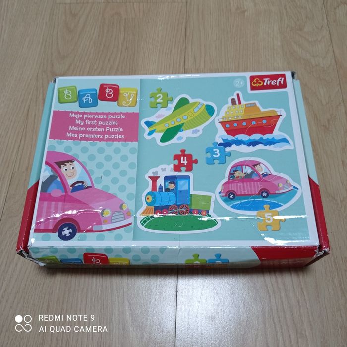 Puzzle baby Trefl Pojazdy moje pierwsze puzzle .