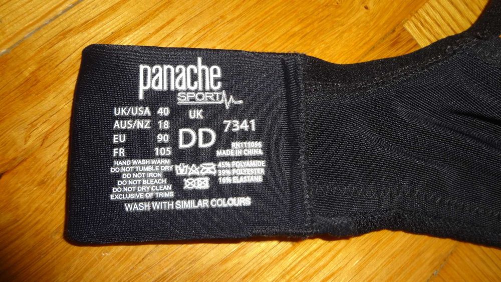 Biustonosz sportowy Panache 90E/90DD bez fiszbin