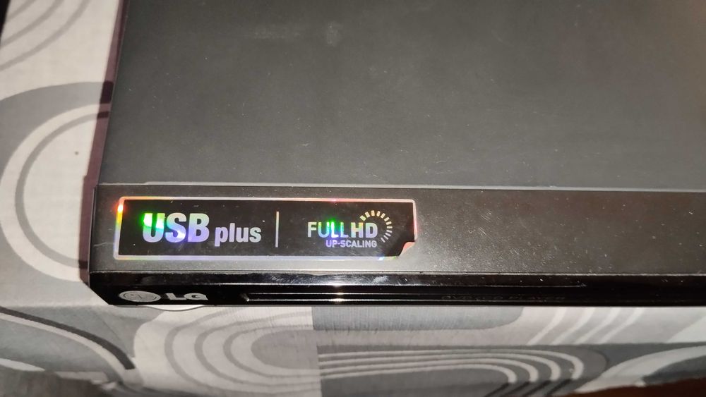 Leitor de DVD da LG com HDMI Upscale FullHD (1080p)