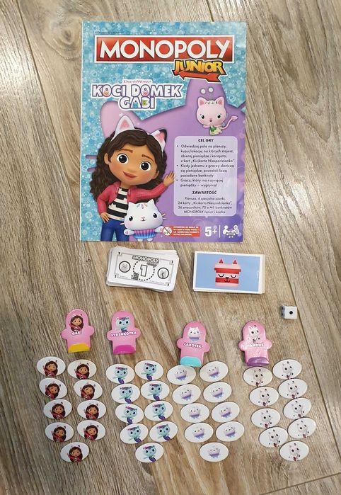 Monopoly junior koci domek Gabi