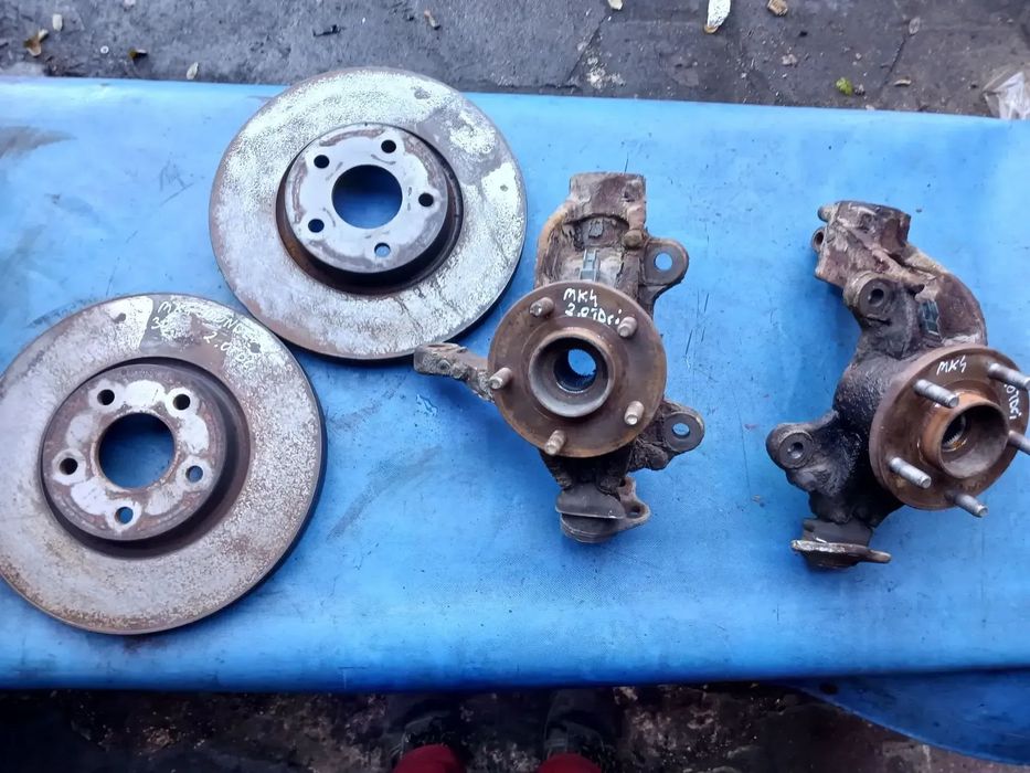 Zwrotnica piasta łożysko Ford Mondeo MK4 S-MAX MK2 2.0 TDCI diesel przód przednie prawe lewe tarcza hamulcowa tarcze czujnik ABS prawa lewa przednia