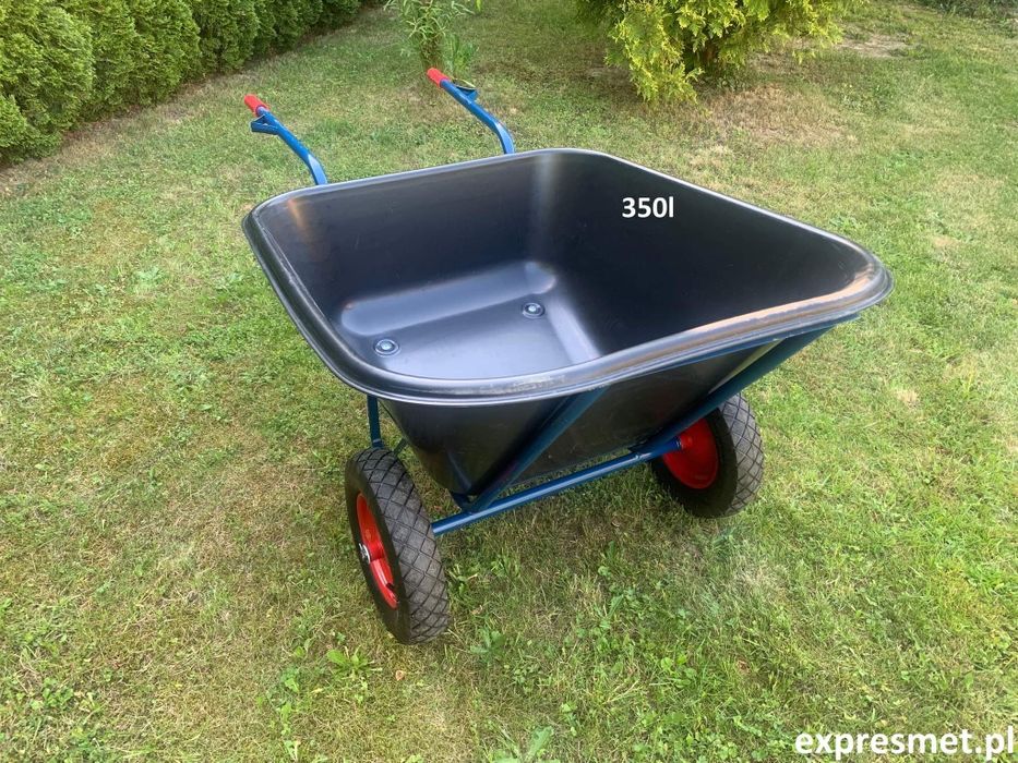 Taczka japonka wózek dwukolowy 350L Promocja!