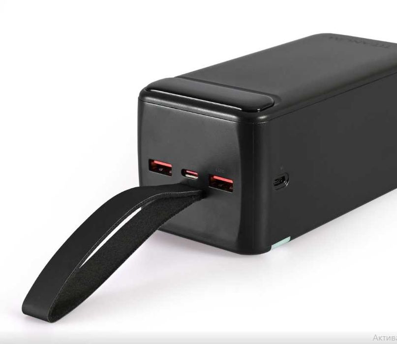 Павербанк 50000mAh TITANUM 741S 22.5W Black. Новий товар!