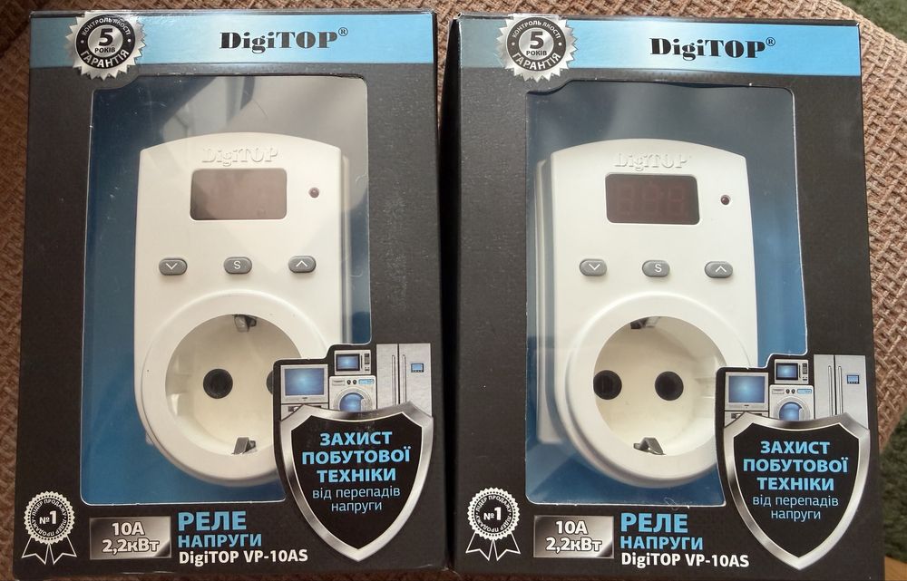 Реле напруги напряжения DigiTOP VP-10AS