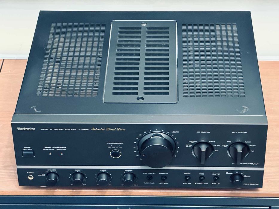 Technics SU-VX800 — японский флагман начала 90-х, Class AA + EDD + XLR + MM/MC, 17 кг, приехал из Германии | отличное состояние