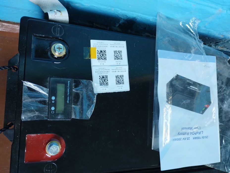 LiFePO4 акумулятори COOLI 25,6V 100Ah — 2 шт., Bluetooth + LCD: 20 750 ...