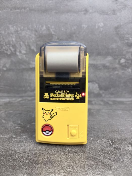 Принтер Nintendo Gameboy Pokemon yelow Pikacu