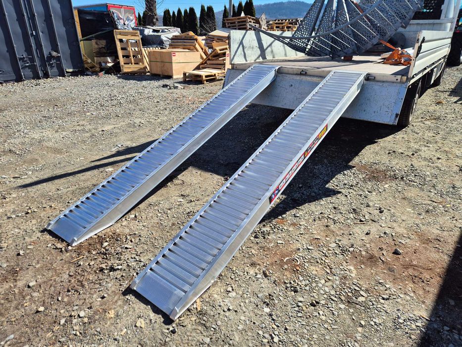 Najazdy aluminiowe od 2m-5m, do 25T - Dostawa, gwarancja, znak CE