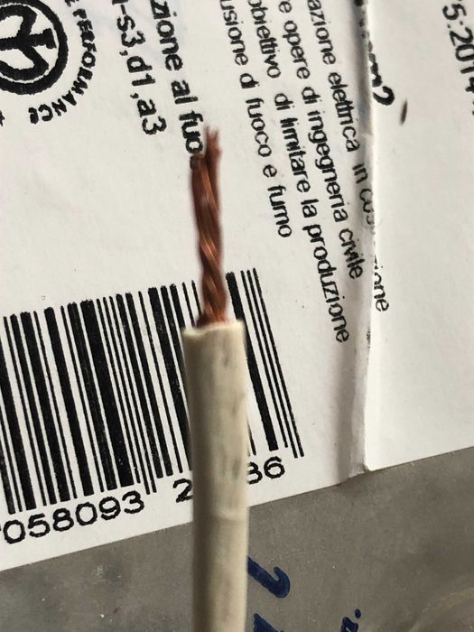 Кабель гнучкий FS17 1х1,5 Італія європейська якість 100м