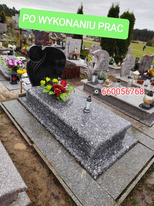 Sprzątanie , Mycie Nagrobków ( Opieka Nad Grobami)-Olsztyn ,Dywity