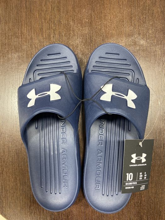 Klapki Under Armour granatowe