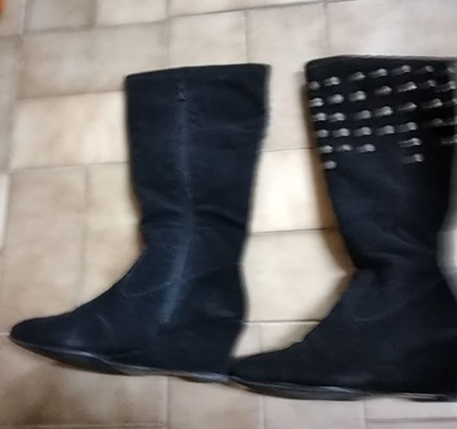 Botas de camurça n.º 37