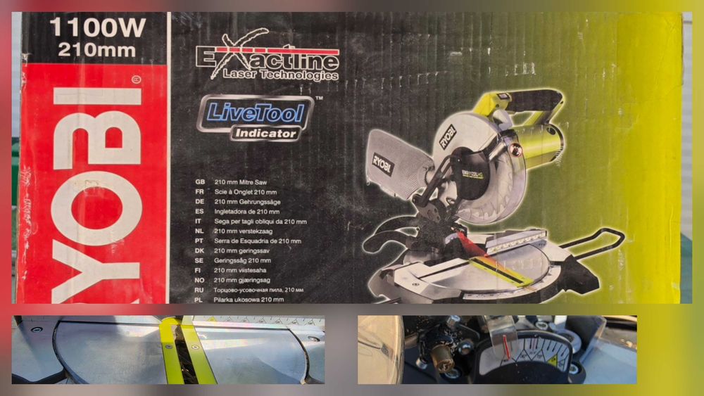 Vendo Ryobi serra esquadria EMS1122LHG