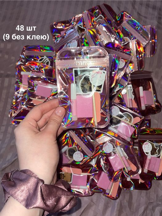 набір гель лаків / набір для створення накладних нігтів / тіпси стрази