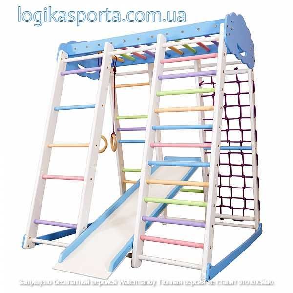 Детский спортивный уголок для квартиры,  горка, игровая площадка