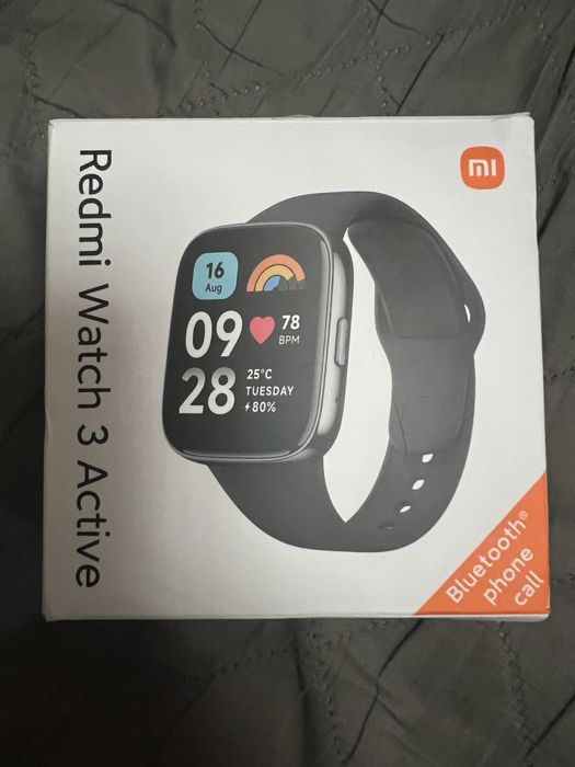 Redmi Watch 3 Active Black (BHR7266GL) смарт годинник