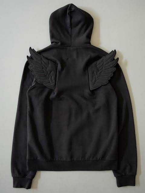 Худи с Крыльями Адидас Джереми Скот / Adidas x Jeremy Scott Wings Zip-Hoodie Black