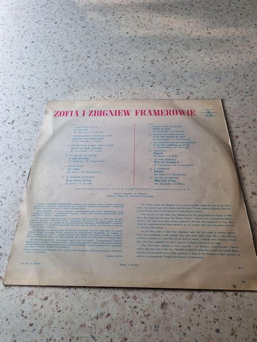 Płyta winylowa Framerowie Pozdrowienia z różnych stron