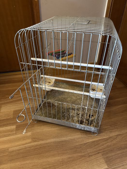 Gaiola para caturra/papagaio