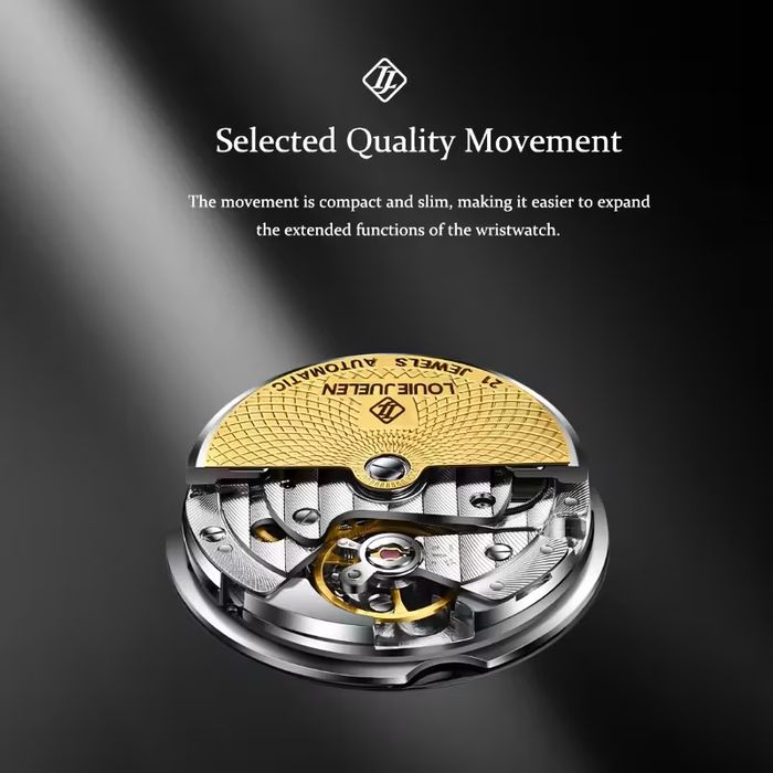 Чоловічий механічний годинник з автопідзаводом