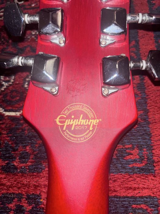 Epiphone sg special satin электрогитара
