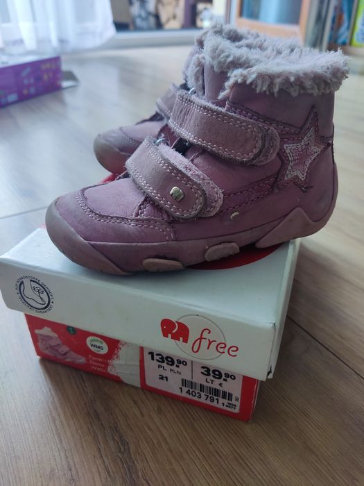 Buty kozaki Elefanten 21 zimowe