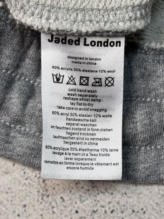 Jaded London Distressed Grey Marl Baggy Monster Joggers XS,S,M