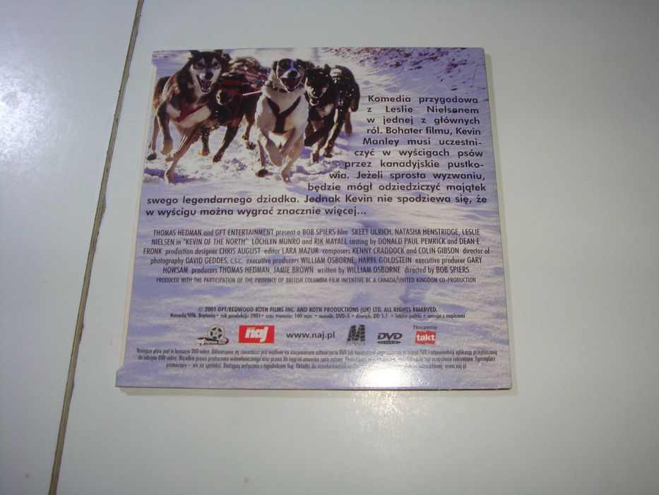 Kevin władca północy płyta DVD