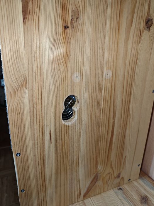 Вітрина для шиншилл з меблевого щита, тиха 80*50*40